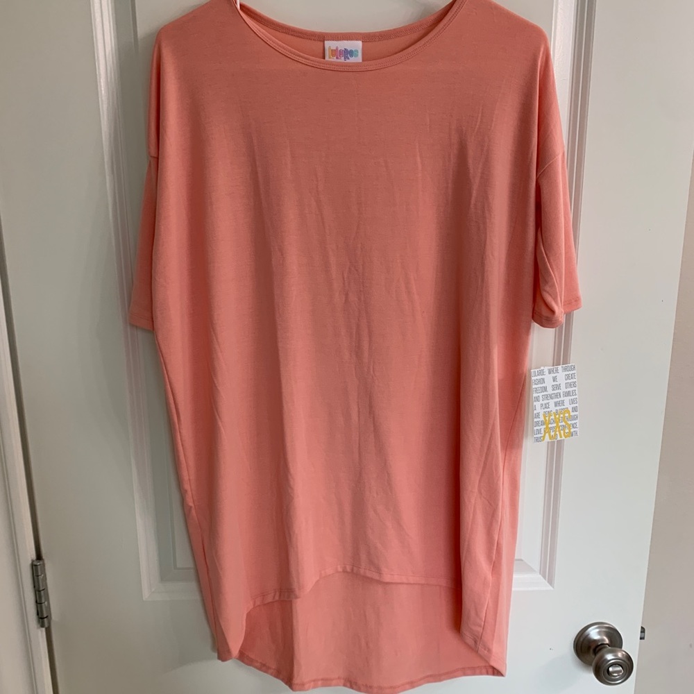 Peach Tunic Top